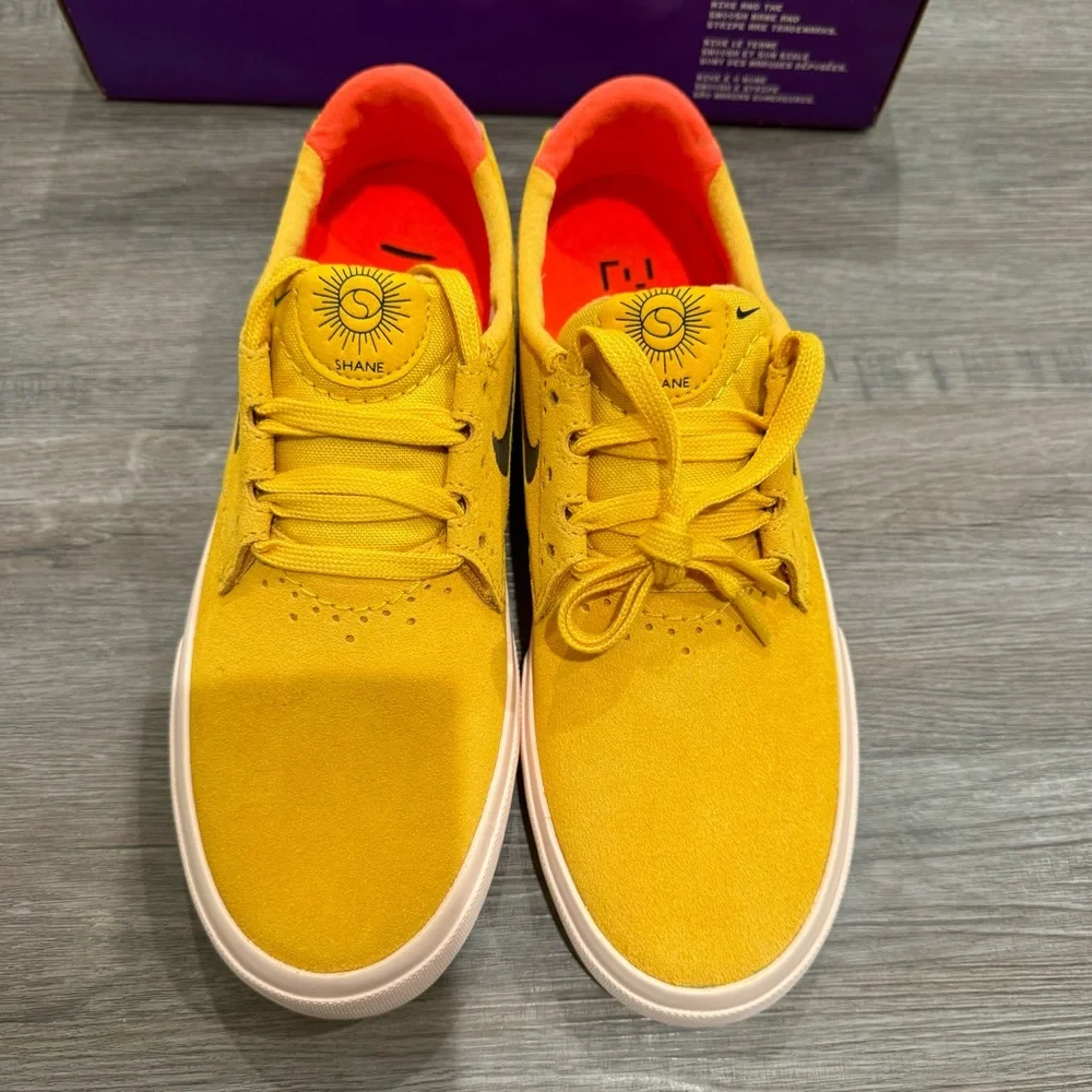 Nike SB Shane T Pollen Yellow Low Top Sneakers